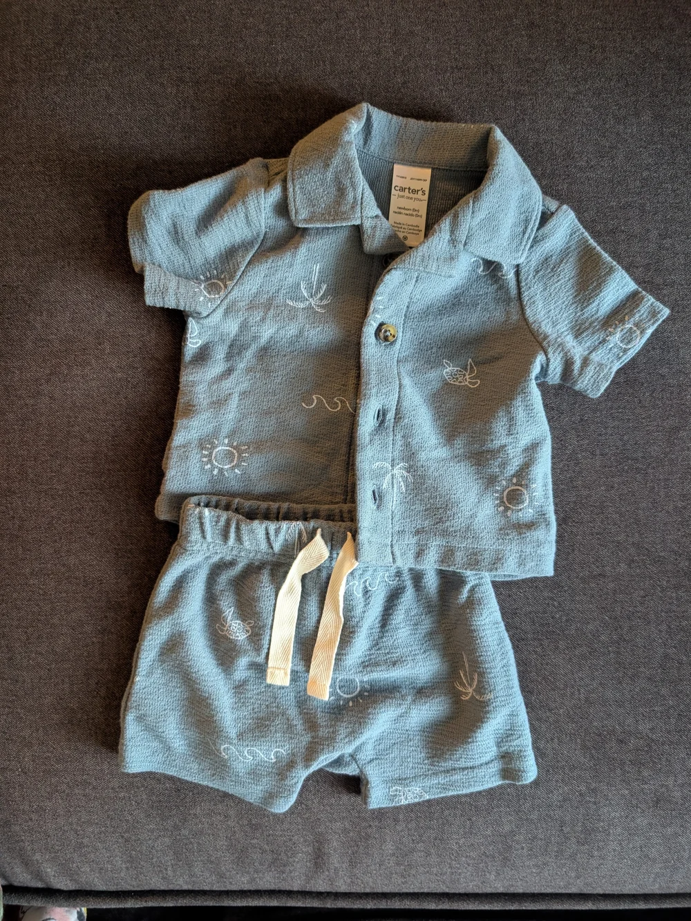Carter's Newborn Terry Set